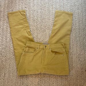 everlane straight leg never worn corduroys
